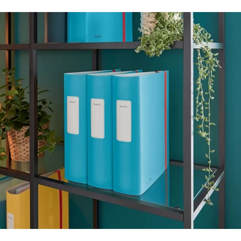 Leitz 180° Active Cosy Lever Arch File 80mm, A4, Polyfoam, Blue, 500 sheets, 80 g/m², 8.2 cm