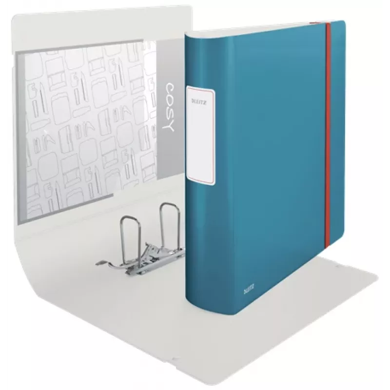 Leitz 180° Active Cosy Lever Arch File 80mm, A4, Polyfoam, Blue, 500 sheets, 80 g/m², 8.2 cm