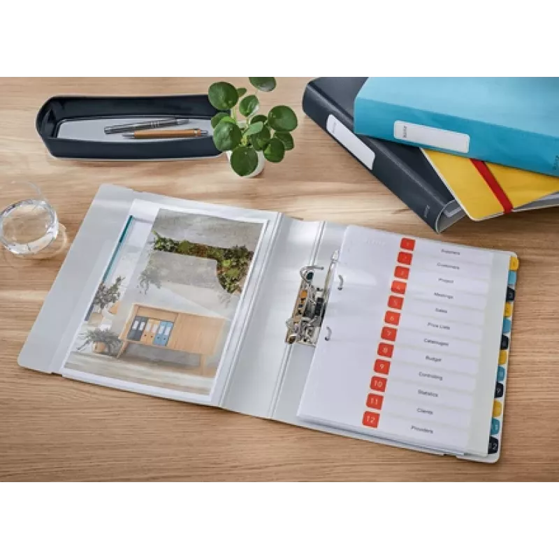 Leitz 180° Active Cosy Lever Arch File 60mm, A4, Polyfoam, Yellow, 350 sheets, 80 g/m², 6.5 cm