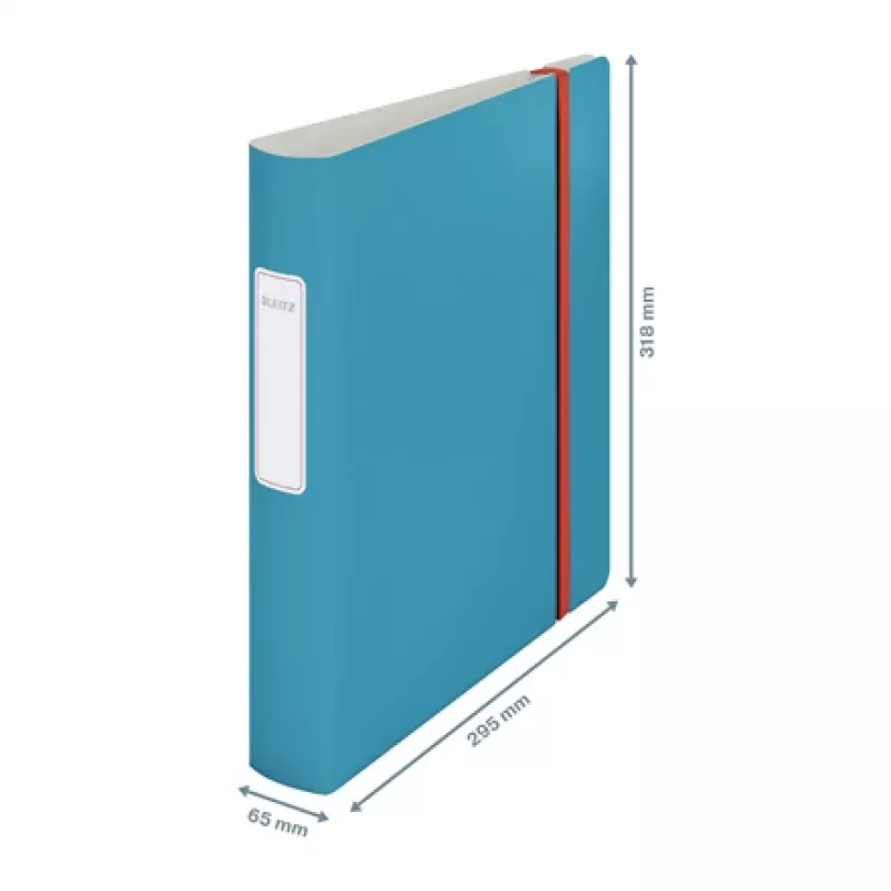 Leitz 180° Active Cosy Lever Arch File 60mm, A4, Polyfoam, Blue, 350 sheets, 80 g/m², 6.5 cm