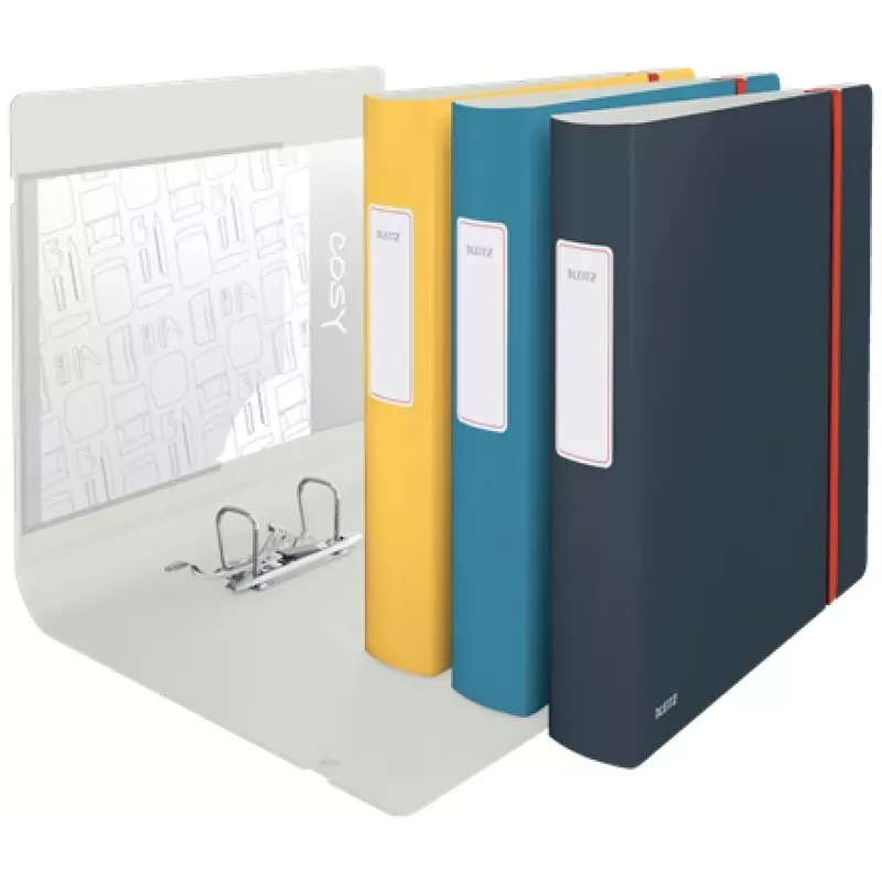 Leitz 180° Active Cosy Lever Arch File 60mm, A4, Polyfoam, Blue, 350 sheets, 80 g/m², 6.5 cm