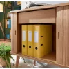 Leitz 180° Cosy Lever Arch File Soft Touch 80mm, A4, Carton, Yellow, Textured surface, 600 sheets, 80 g/m²