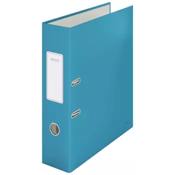 Leitz 180° Cosy Lever Arch File Soft Touch 80mm, A4, Carton, Blue, Textured surface, 600 sheets, 80 g/m²