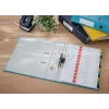 Leitz 180° Cosy Lever Arch File Soft Touch 80mm, A4, Carton, Blue, Textured surface, 600 sheets, 80 g/m²