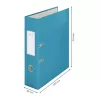 Leitz 180° Cosy Lever Arch File Soft Touch 80mm, A4, Carton, Blue, Textured surface, 600 sheets, 80 g/m²