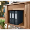 Leitz 180° Cosy Lever Arch File Soft Touch 80mm, A4, Carton, Black, Textured surface, 600 sheets, 80 g/m²