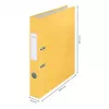 Leitz 180° Cosy Lever Arch File Soft Touch 50mm, A4, Carton, Yellow, Textured surface, 350 sheets, 80 g/m²