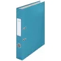 Leitz 180° Cosy Lever Arch File Soft Touch 50mm, A4, Carton, Blue, Textured surface, 350 sheets, 80 g/m²