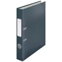 Leitz 180° Cosy Lever Arch File Soft Touch 50mm, A4, Carton, Black, Textured surface, 350 sheets, 80 g/m²