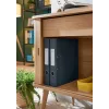 Leitz 180° Cosy Lever Arch File Soft Touch 50mm, A4, Carton, Black, Textured surface, 350 sheets, 80 g/m²