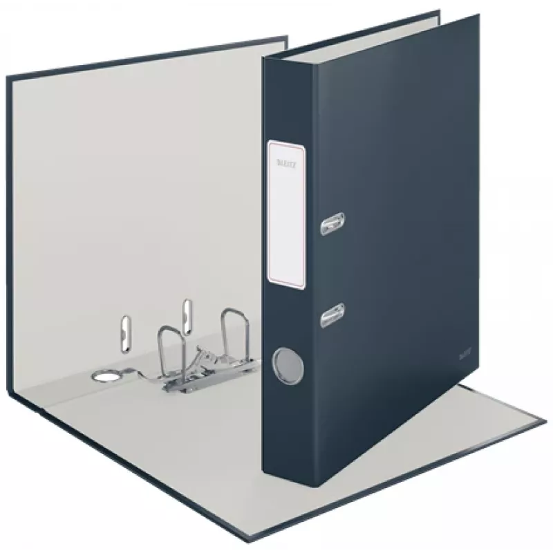 Leitz 180° Cosy Lever Arch File Soft Touch 50mm, A4, Carton, Black, Textured surface, 350 sheets, 80 g/m²