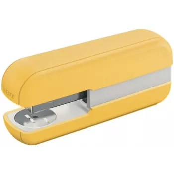 Leitz Cosy Stapler 30 sheets, 30 sheets, Yellow, Standard clinch, 24/6, Metal, Plastic, 80 g/m²
