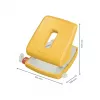 Leitz Cosy Hole Punch 2-hole 30 sheets, 30 sheets, Yellow, Plastic, 8 cm, 5.5 mm, A4