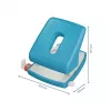 Leitz Cosy Hole Punch 2-hole 30 sheets, 30 sheets, Blue, Plastic, 8 cm, 5.5 mm, A4