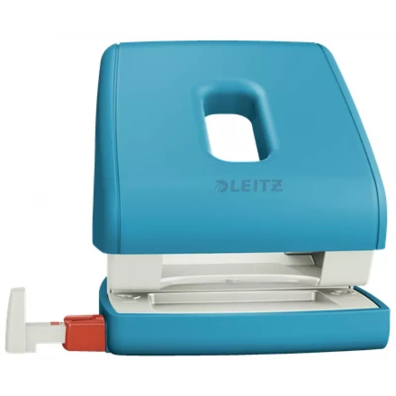 Leitz Cosy Hole Punch 2-hole 30 sheets, 30 sheets, Blue, Plastic, 8 cm, 5.5 mm, A4