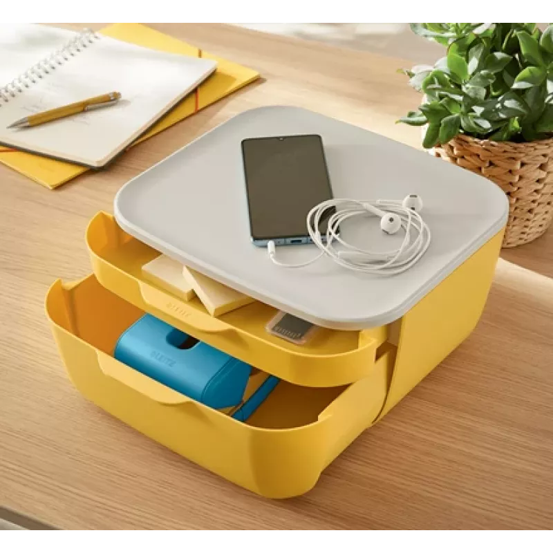 Leitz Cosy Hole Punch 2-hole 30 sheets, 30 sheets, Blue, Plastic, 8 cm, 5.5 mm, A4