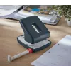 Leitz Cosy Hole Punch 2-hole 30 sheets, 30 sheets, Black, Plastic, 8 cm, 5.5 mm, A4, A5, A6, Folio, US-Quart, 8 x 8 x 8 cm