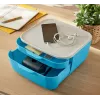 Leitz Cosy Hole Punch 2-hole 30 sheets, 30 sheets, Black, Plastic, 8 cm, 5.5 mm, A4, A5, A6, Folio, US-Quart, 8 x 8 x 8 cm