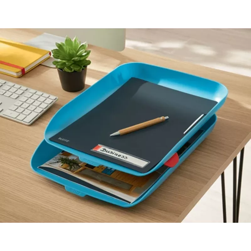 Leitz Cosy Privacy Folder, Conventional file folder, A4, Polypropylene (PP), Black, Matt, Portrait