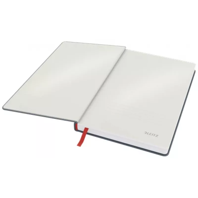 Leitz Cosy Notebook Soft Touch Ruled with Hardcover, Monochromatic, Black, A5, 80 sheets, Matt, 100 g/m²