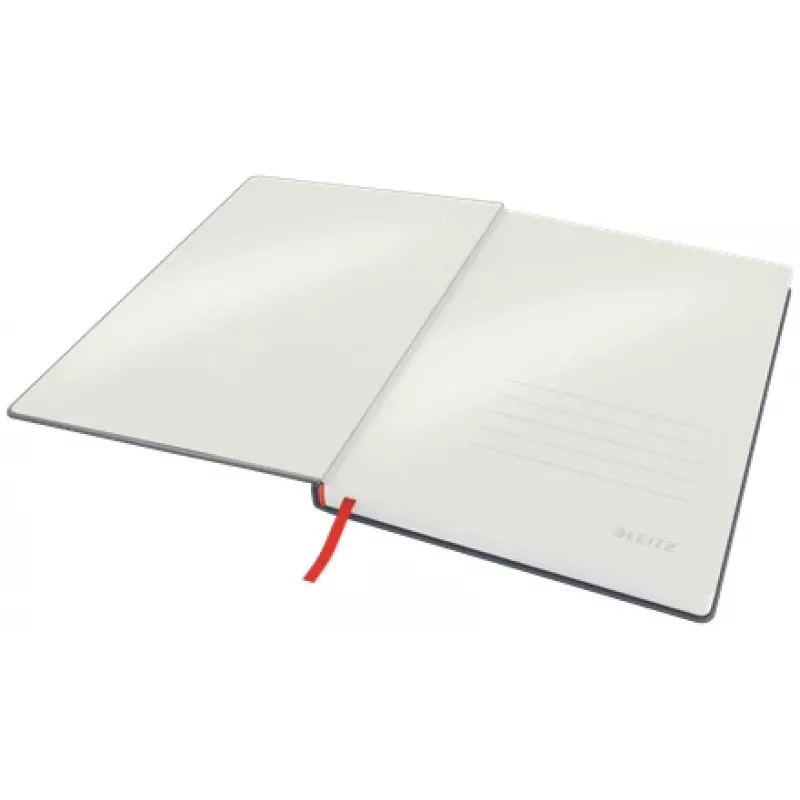 Leitz Cosy Notebook Soft Touch Squared with Hardcover, Monochromatic, Black, B5, 80 sheets, Matt, 100 g/m²