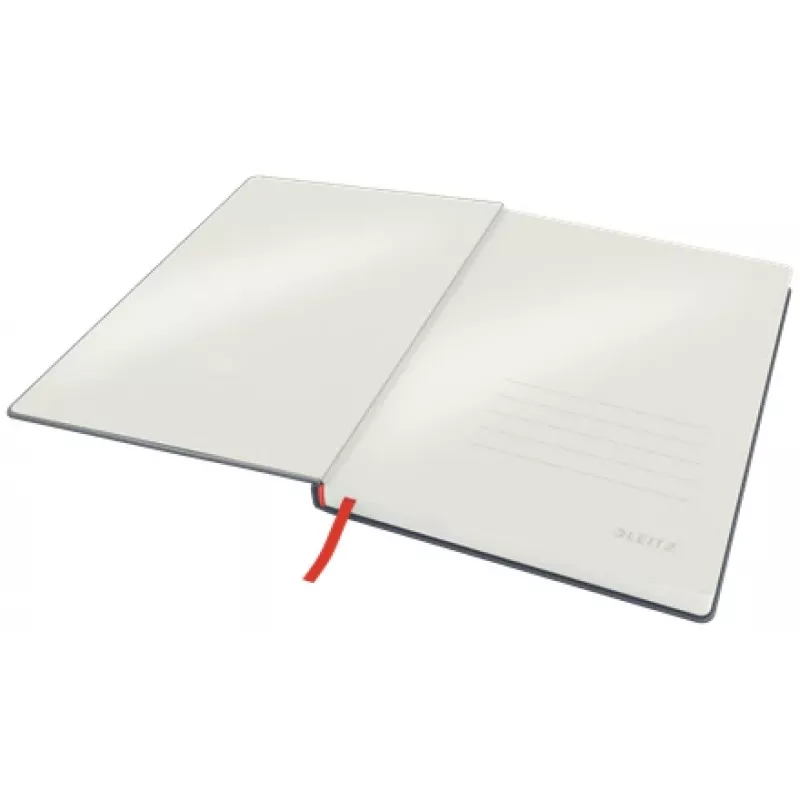 Leitz Cosy Notebook Soft Touch Ruled with Hardcover, Monochromatic, Black, B5, 80 sheets, Matt, 100 g/m²