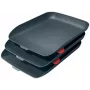 Leitz Cosy Letter Tray, Set of 3, Polystyrene (PS), Black, A4, A4, 274 mm, 456 mm