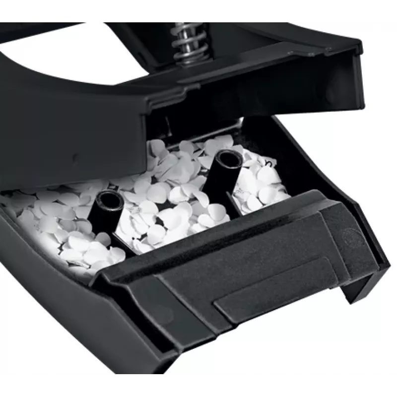 Leitz NeXXt Recycle Hole Punch, 30 sheets, Black, Plastic, 8 cm, 5.5 mm, A6