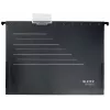 Leitz Alpha® Recycle Card Suspension Pocket, A4, Black, Cardboard, 80 g/m², 150 sheets, 348 mm