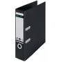 Leitz 180° Recycle Lever Arch File, A4, Carton, Black, 600 sheets, 80 g/m², 320 mm