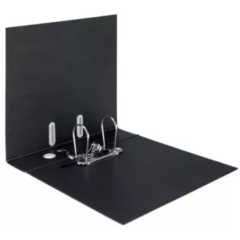 Leitz 180° Recycle Lever Arch File, A4, Carton, Black, 600 sheets, 80 g/m², 320 mm