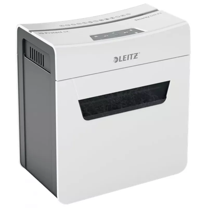 Leitz IQ Protect Premium Paper Shredder 6X P4, 4 x 40 mm, 10 L, 100 sheets, 55 dB, Touch, 6 sheets