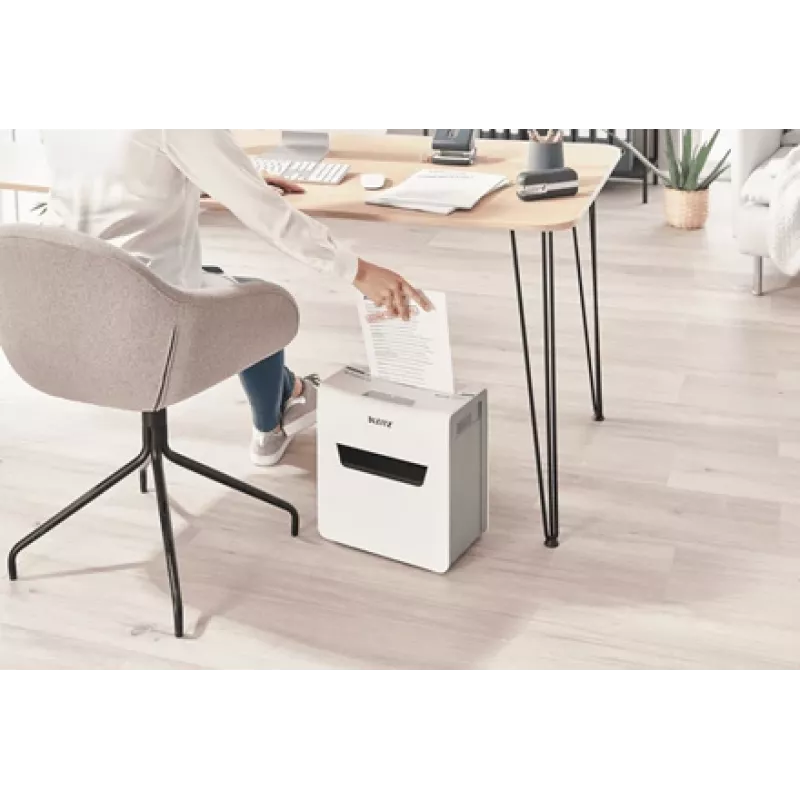 Leitz IQ Protect Premium Paper Shredder 6X P4, 4 x 40 mm, 10 L, 100 sheets, 55 dB, Touch, 6 sheets