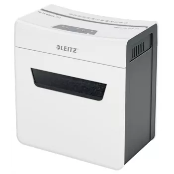 Leitz IQ Protect Premium Paper Shredder 3M P5, Micro-cut shredding, 2 x 15 mm, 10 L, 125 sheets, 55 dB, Touch
