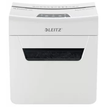 Leitz IQ Protect Premium Paper Shredder 3M P5, Micro-cut shredding, 2 x 15 mm, 10 L, 125 sheets, 55 dB, Touch