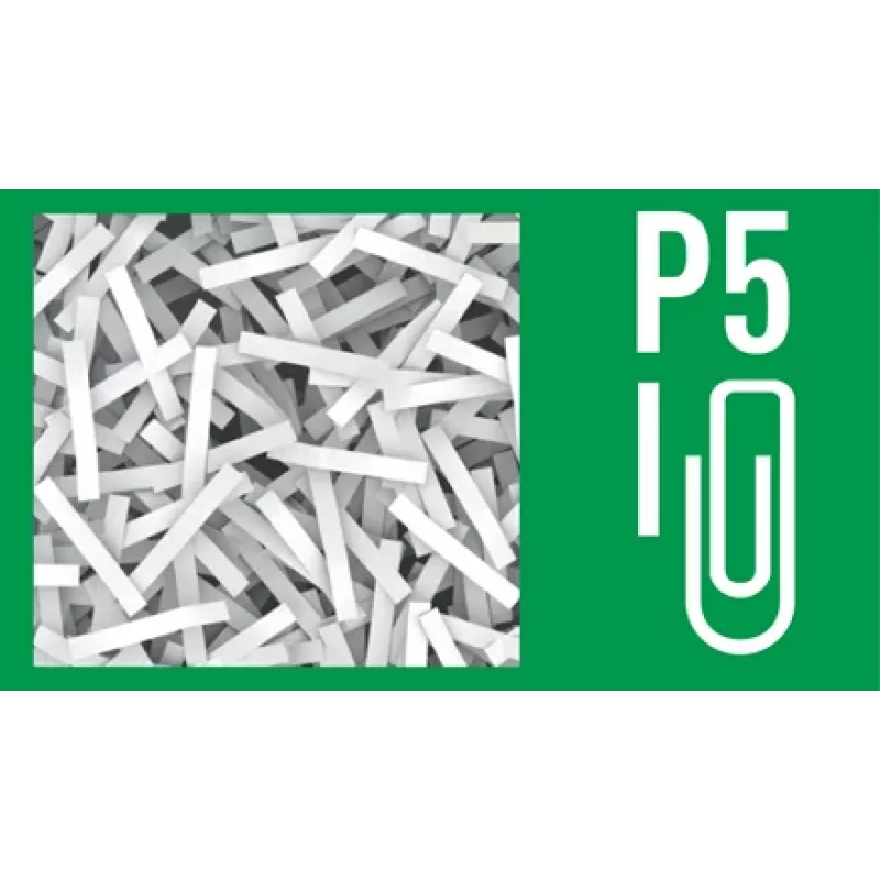 Leitz IQ Protect Premium Paper Shredder 3M P5, Micro-cut shredding, 2 x 15 mm, 10 L, 125 sheets, 55 dB, Touch