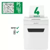 Leitz IQ Protect Premium Paper Shredder 4M P5, Micro-cut shredding, 2 x 15 mm, 14 L, 150 sheets, 55 dB, Touch