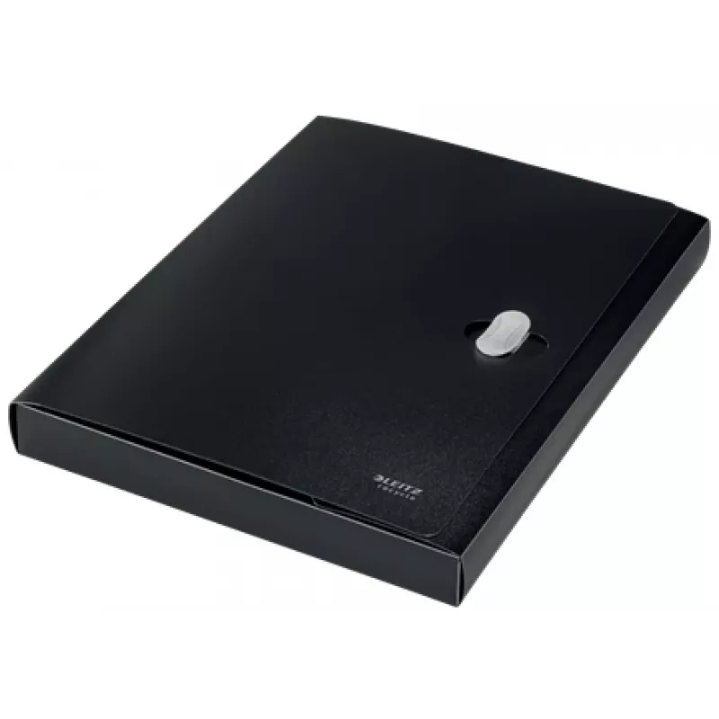 Leitz Recycle Box File, Signature folder, A4, Polypropylene (PP), Black, Matt, 250 sheets