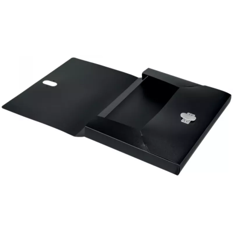 Leitz Recycle Box File, Signature folder, A4, Polypropylene (PP), Black, Matt, 250 sheets