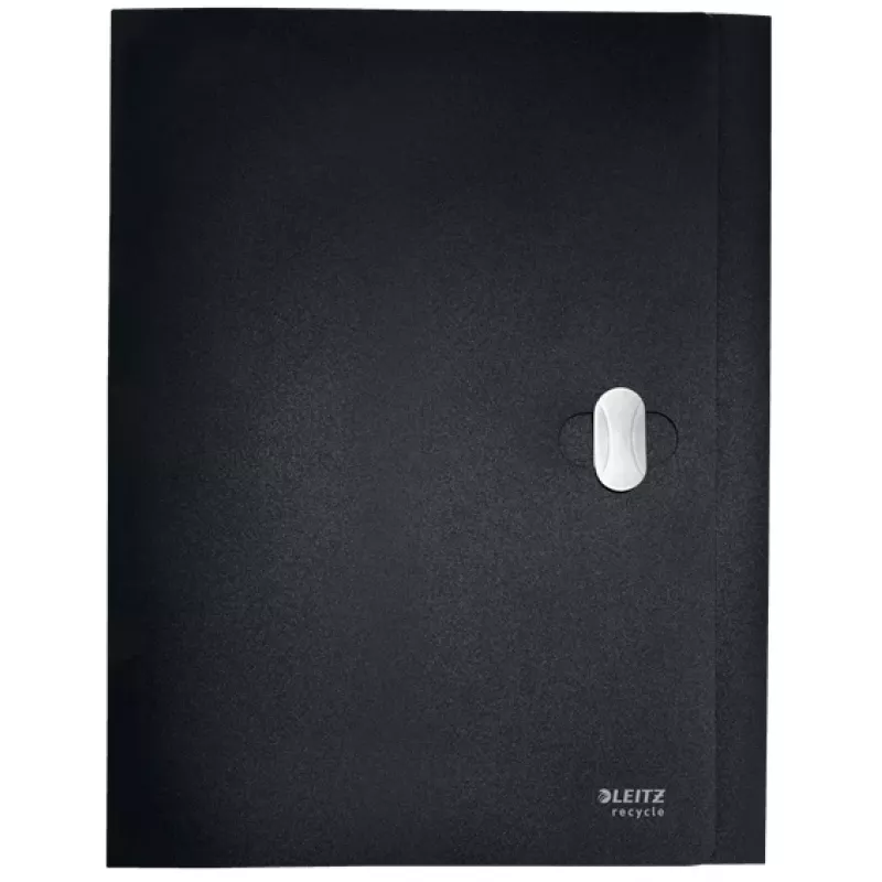 Leitz Recycle Box File, Signature folder, A4, Polypropylene (PP), Black, Matt, 250 sheets
