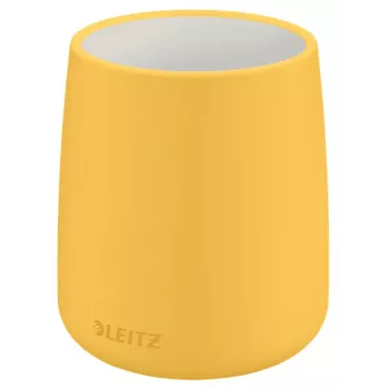 Leitz Cosy Pen Pot, Yellow, Ceramic, Boy/Girl, 8.7 cm, 105 mm, 240 g
