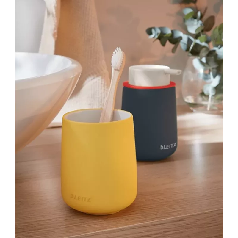 Leitz Cosy Pen Pot, Yellow, Ceramic, Boy/Girl, 8.7 cm, 105 mm, 240 g