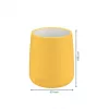 Leitz Cosy Pen Pot, Yellow, Ceramic, Boy/Girl, 8.7 cm, 105 mm, 240 g