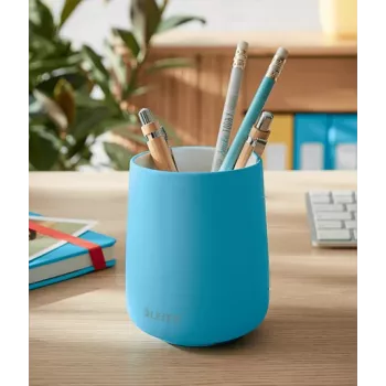 Leitz Cosy Pen Pot, Blue, Ceramic, Boy/Girl, 8.7 cm, 105 mm, 240 g