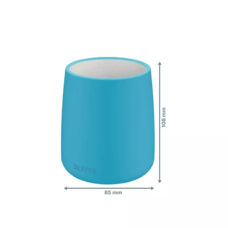 Leitz Cosy Pen Pot, Blue, Ceramic, Boy/Girl, 8.7 cm, 105 mm, 240 g