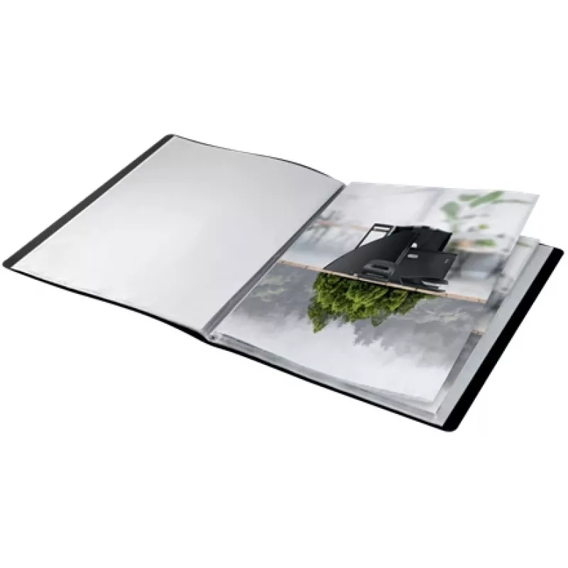 Leitz Recycle Display Book, Black, Polypropylene (PP), 20 pockets, A4, 231 mm, 310 mm