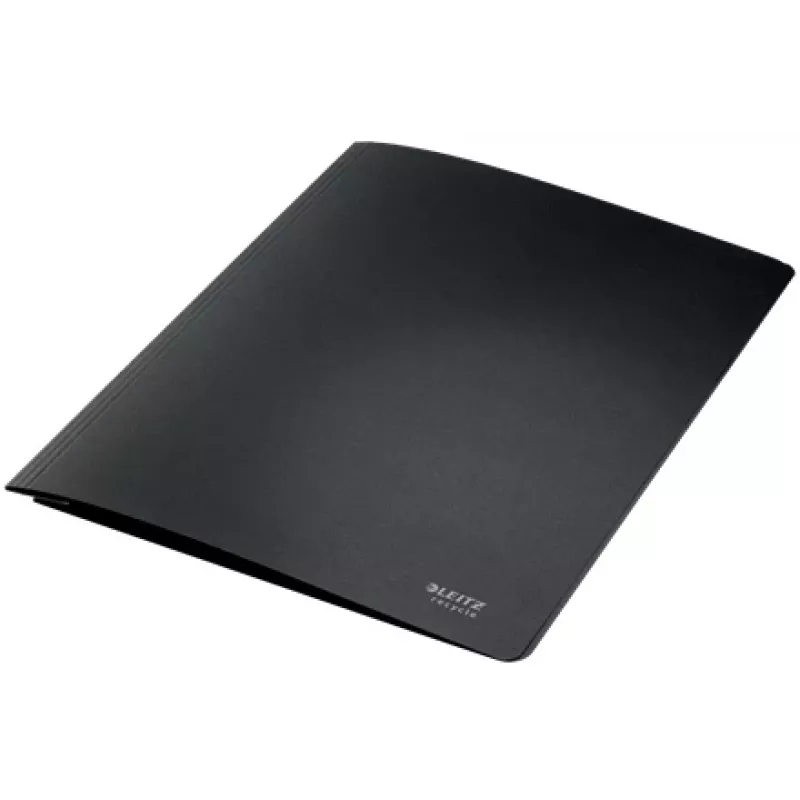 Leitz Recycle Card Flat File, Conventional file folder, A4, Carton, Black, Matt, Portrait