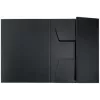 Leitz Recycle Card 3-Flap Folder, Conventional file folder, A4, Carton, Black, Matt, 250 sheets