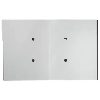 Leitz Recycle Card Divider Book, Signature folder, A4, Carton, Black, Matt, Elastic band