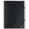 Leitz Recycle Card Divider Book, Signature folder, A4, Carton, Black, Matt, Elastic band